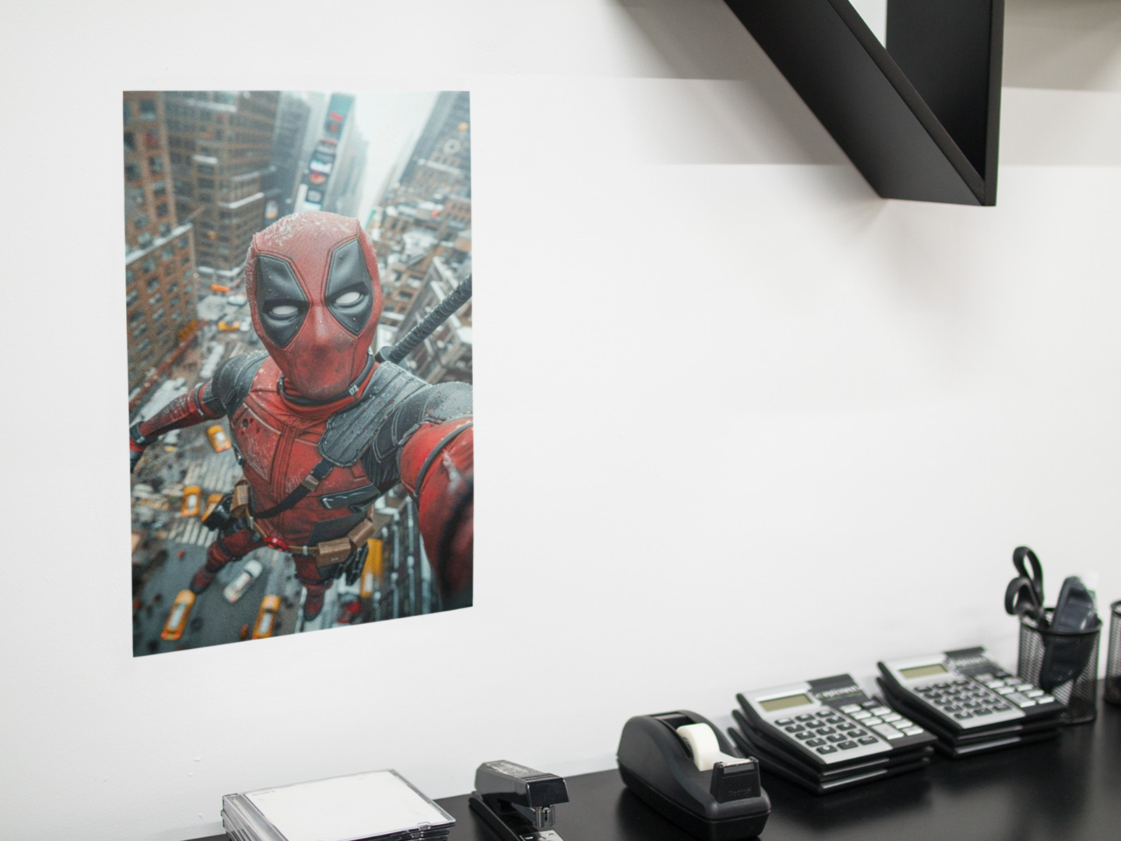 Masked Antihero Hanging Wall Vinyl Decal Poster Print Removable Adhesive Graphic