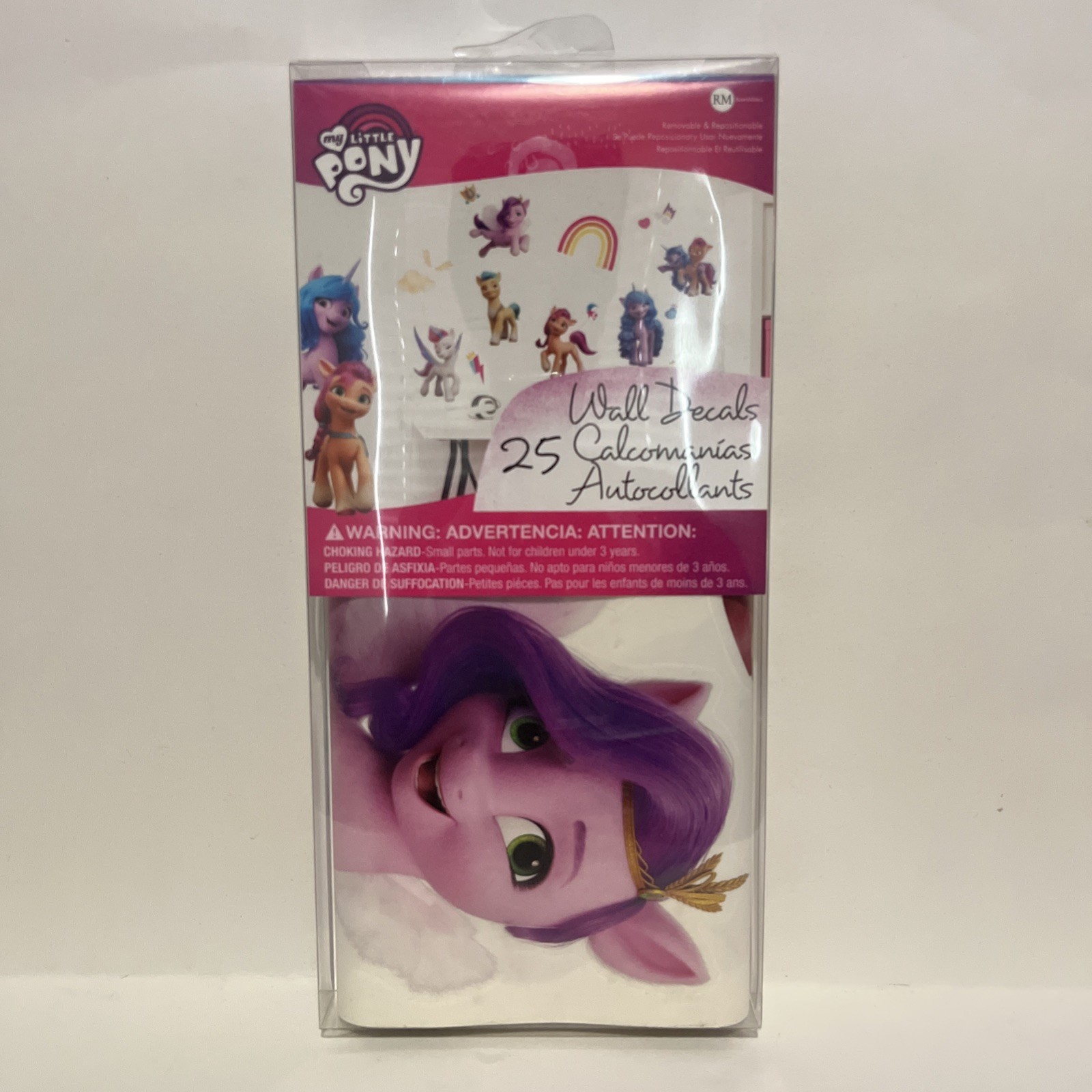 My Little Pony G5 Wall Decals Peel & Stick 25 Pieces