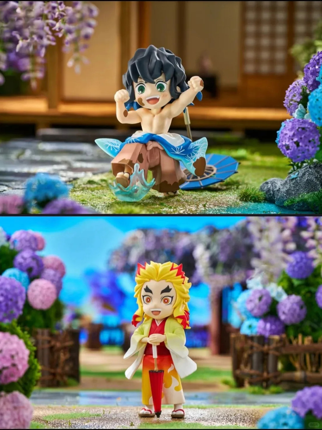 New Anime Figure Demon Slayer Figures Kimetsu No Yaiba Doll Plum Rain Series Bli