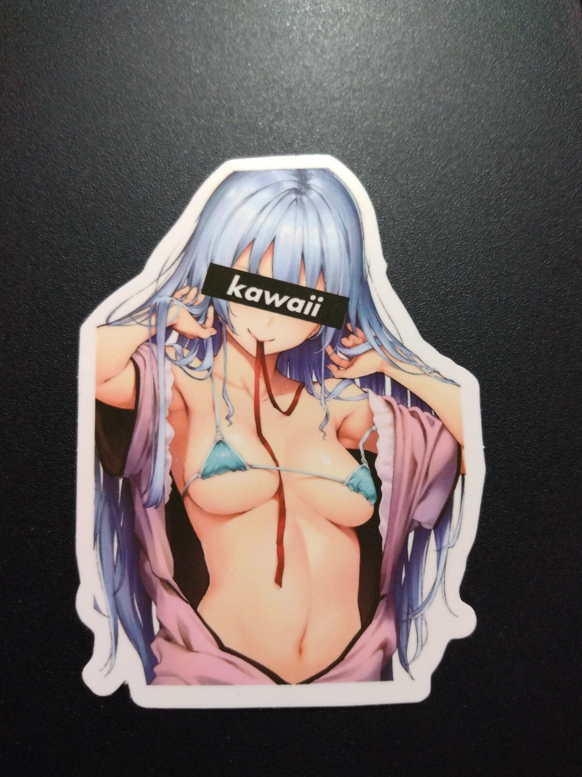 Anime Waifu Vinyl For Laptop, Phone, or Decal ~(2"X2.5")