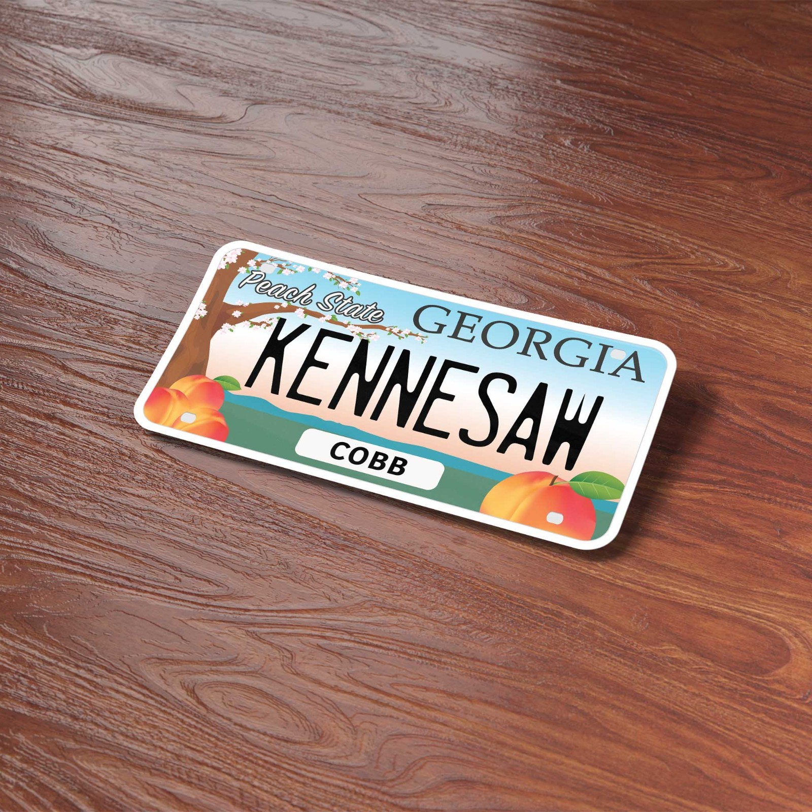 Georgia License Plate Stickers – Choose Your GA City