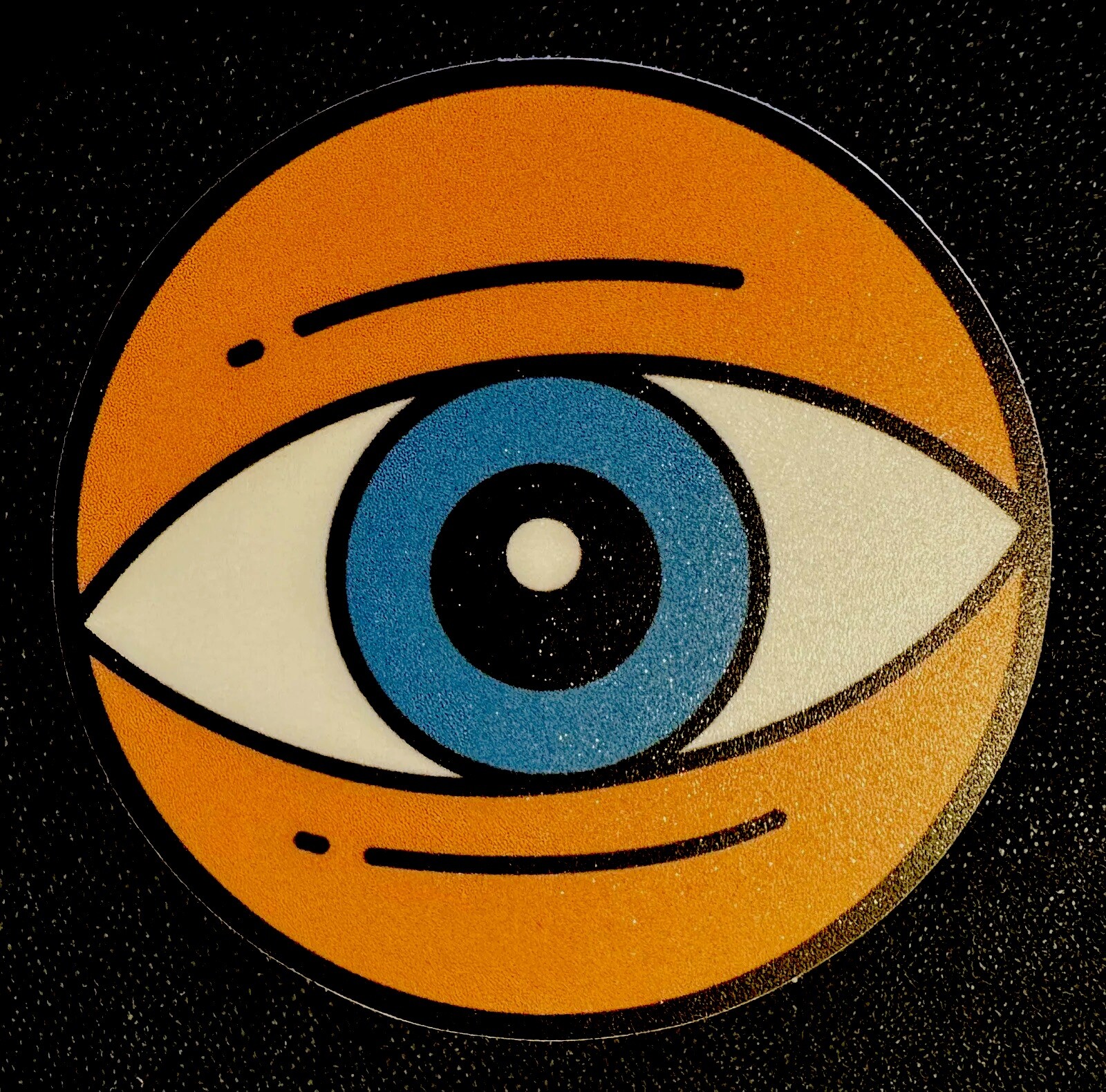 Vinyl Eyeball Stickers 2” Set Of 8 + 1 Mystery Glow In The Dark Fantasy GOT