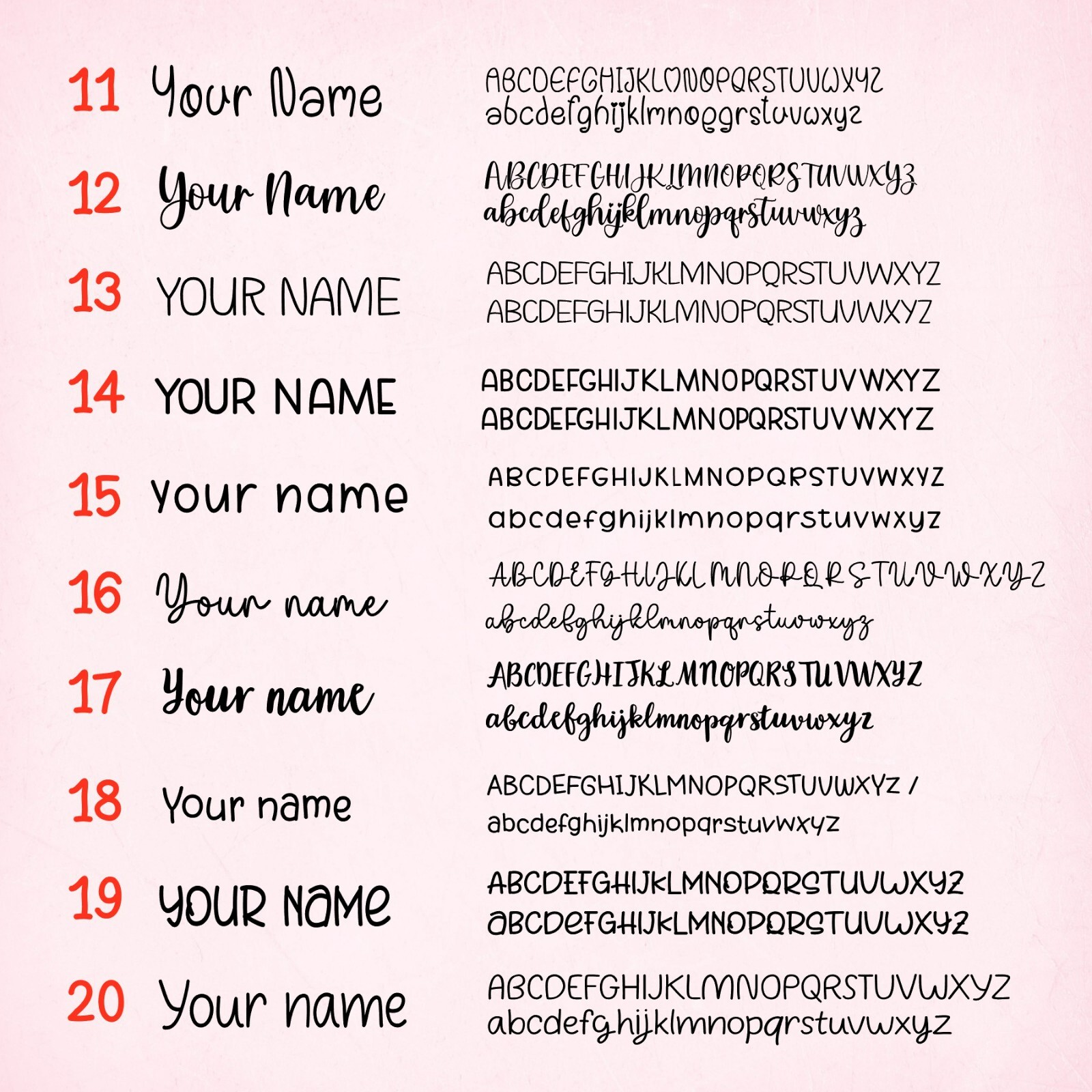 48 Iron on Name Label for Clothing & Fabrics, Small Size, Cloth Labels