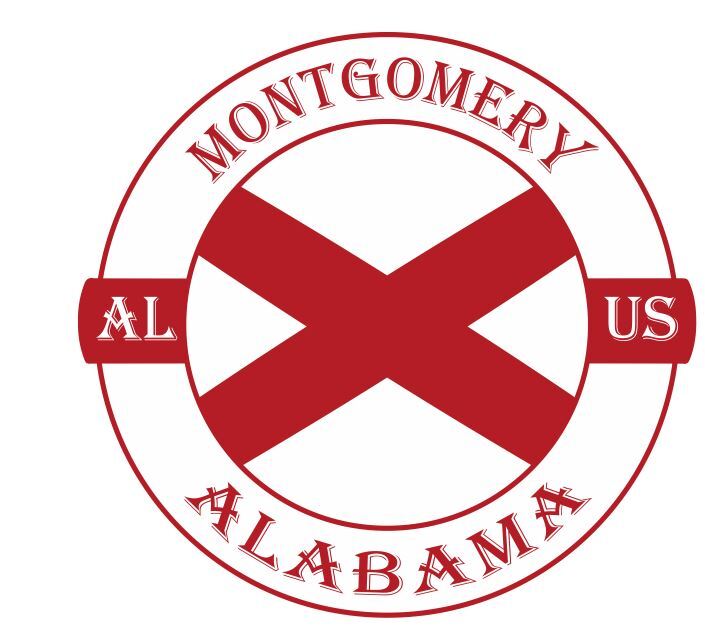 Montgomery Alabama Sticker Decal A631