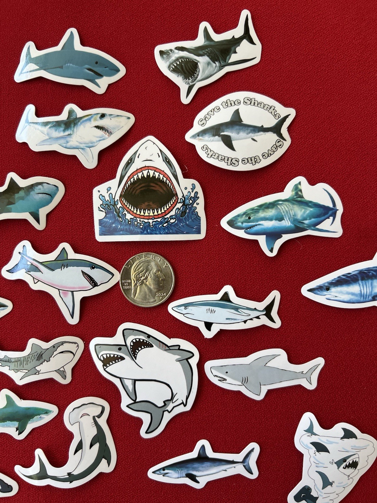 Shark Stickers (25)