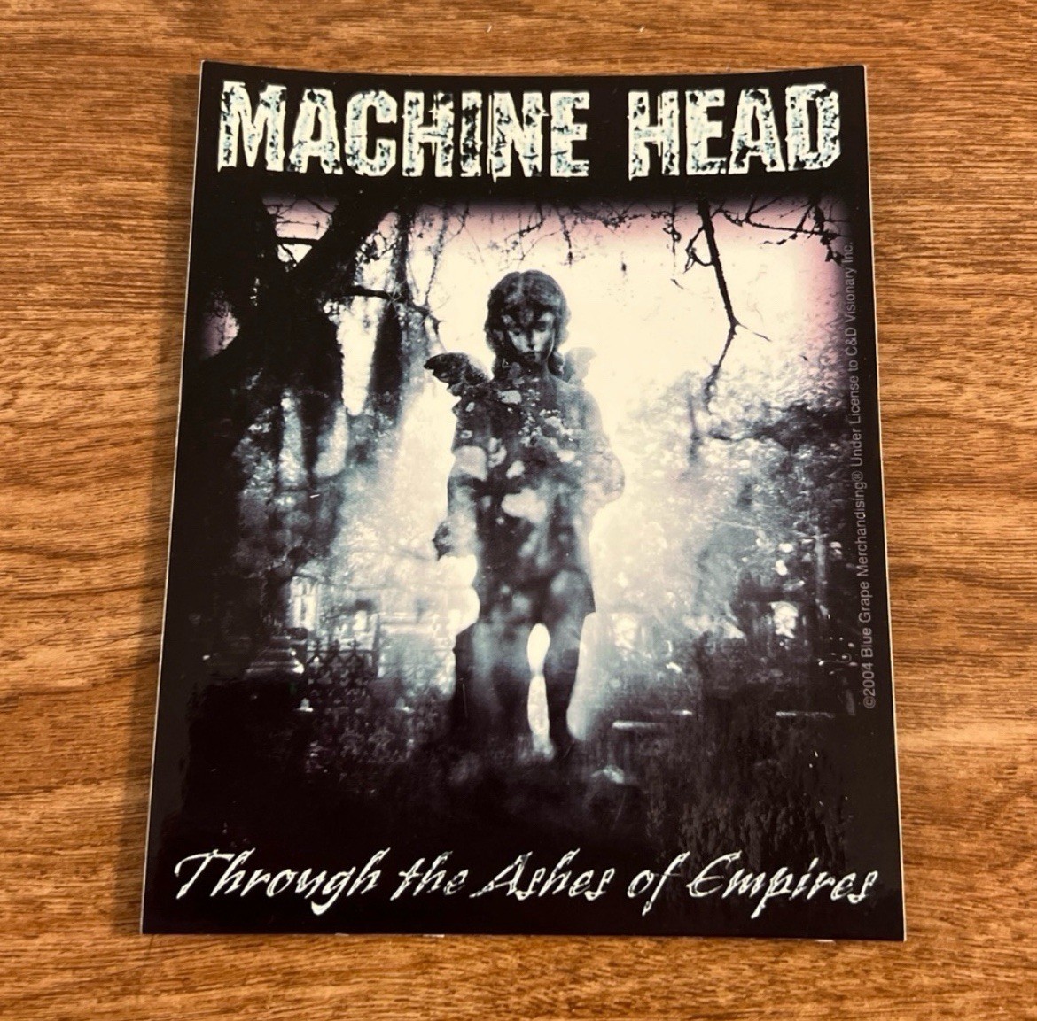 RARE 2004 Machine Head Sticker Pack (3)
