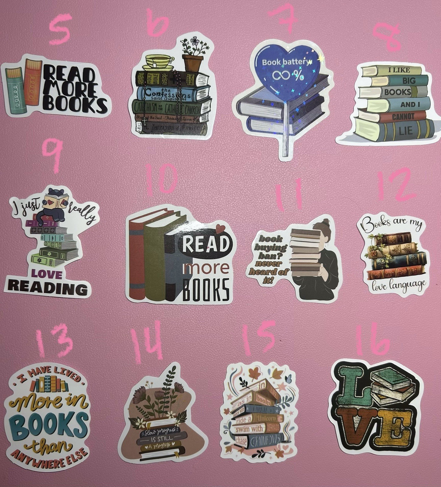 Book Stickers