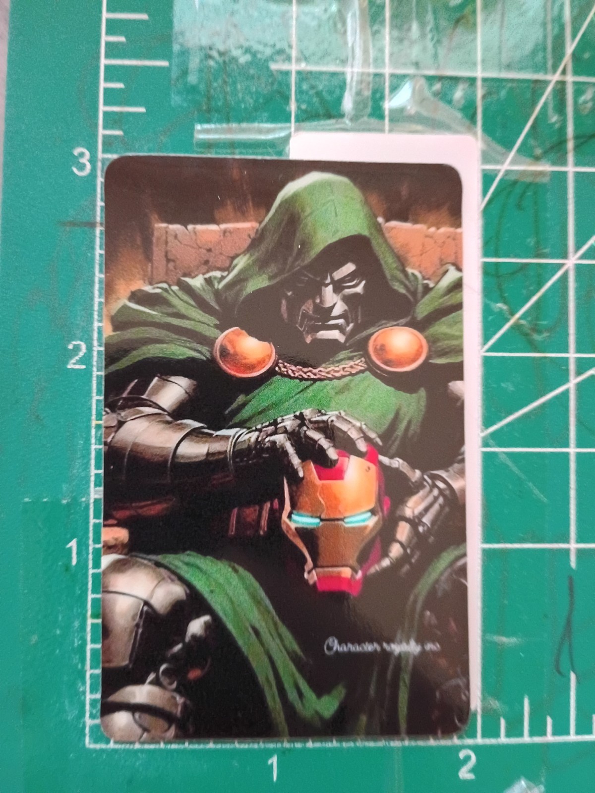 MARVELS DR. DOOM X VINYL HIGH GLOSS DIECUT STICKER X 3 X 2 InchSTICKER X DR.DOOM