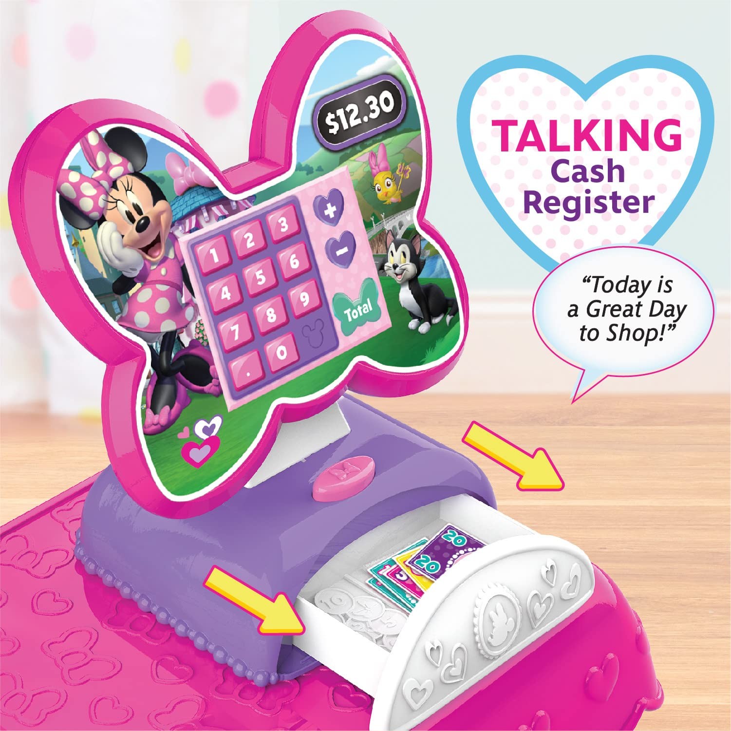 Disney Junior Minnie Mouse Marvelous Market, Pretend Play Large, Multi-color