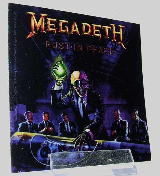 Megadeth Rust In Peace Sticker Decal Heavy Metal