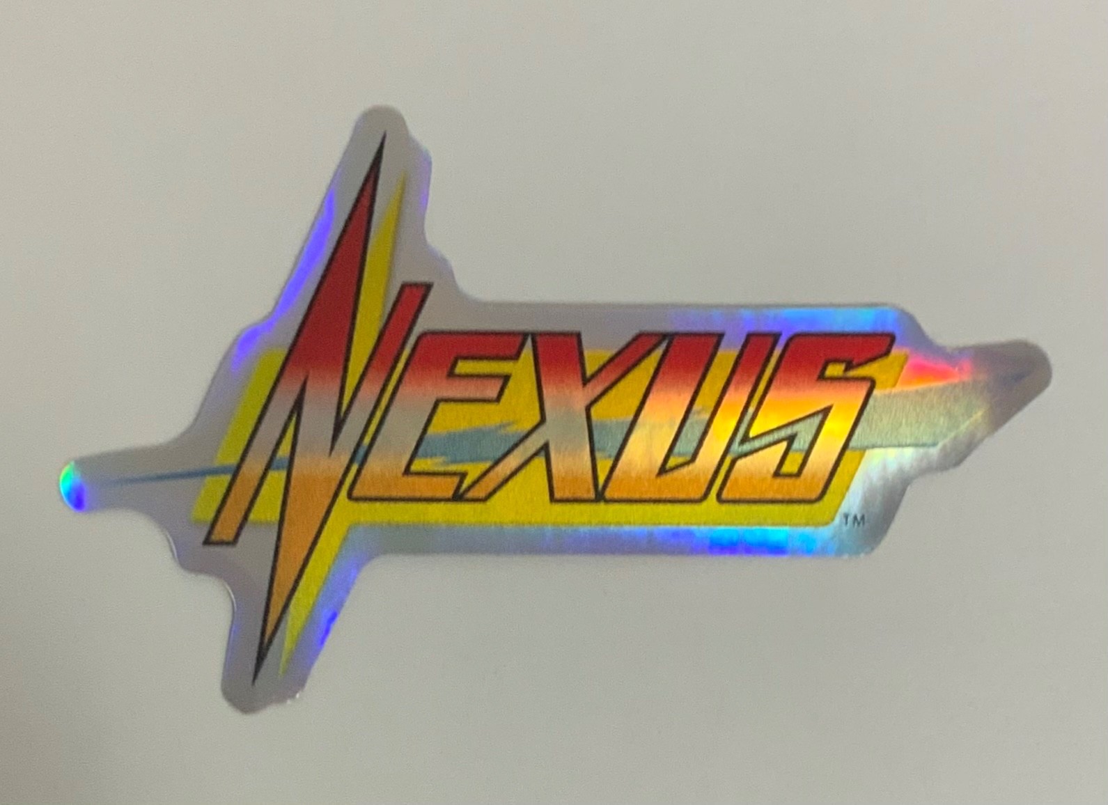 Nexus Comic Logo Sticker Mike Baron & Steve Rude Kickstarter