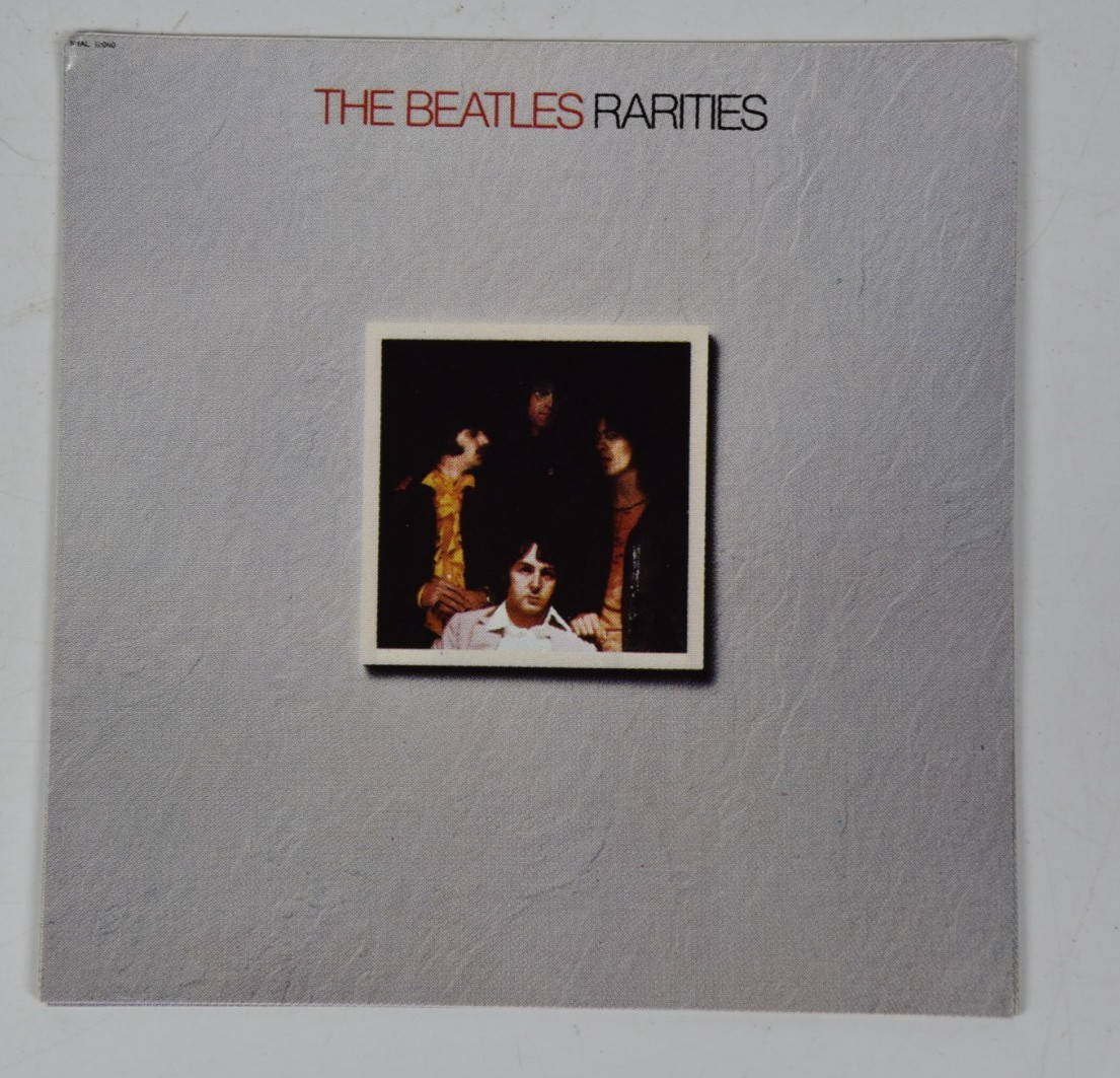 Vintage Beatles Rarities Record Insert Cover Art 6" Art Print 45 Size Paper ONLY