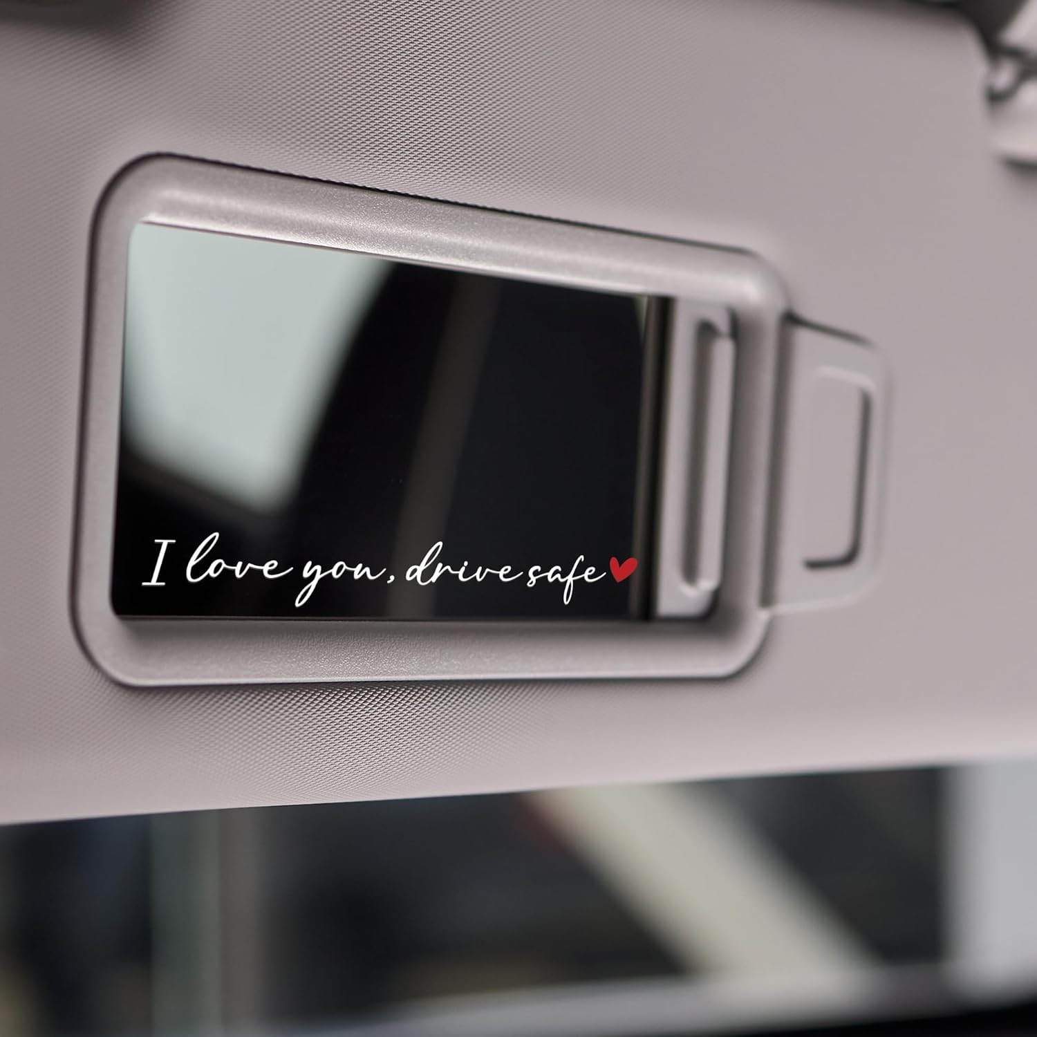 3PCS I Love You Drive Safe Mirror Sticker White, Car Stickers & Decals, Cute …