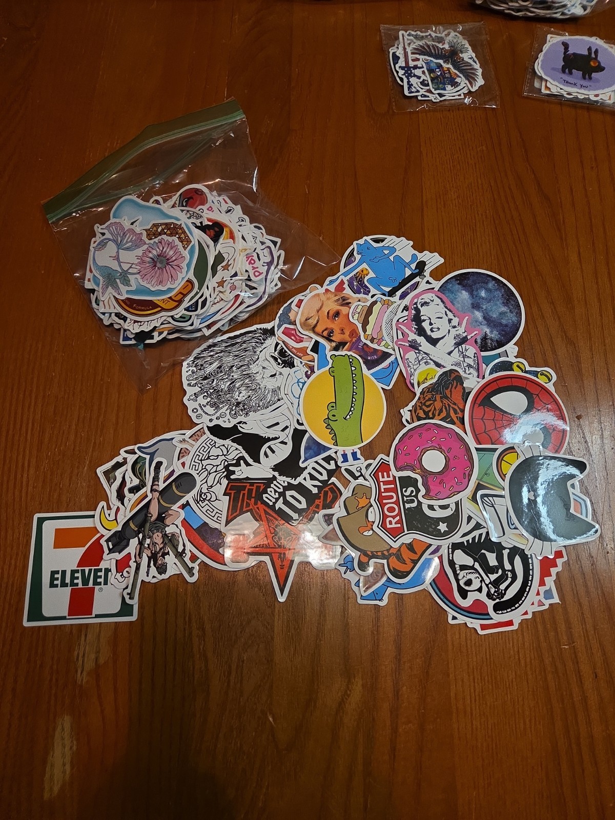 Sticker Decal Lot Of 1,400+ Vinyl/Die-Cut Stickers – Mixed Lot