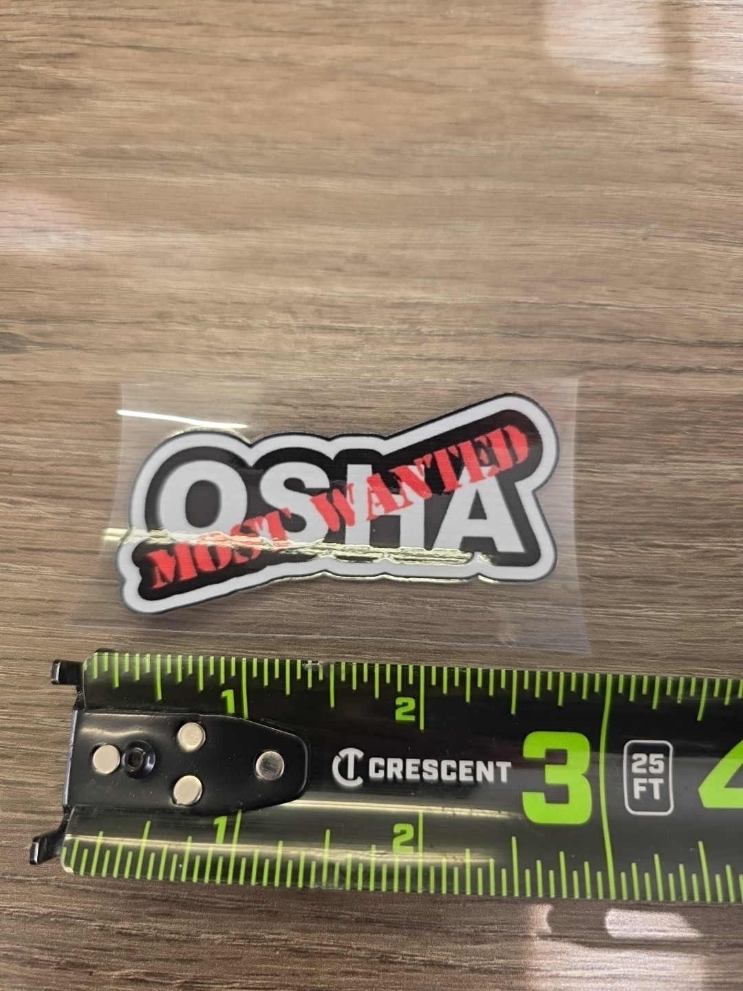 Funny Hardhat Decal UV DTF Sticker Waterproof OSHA