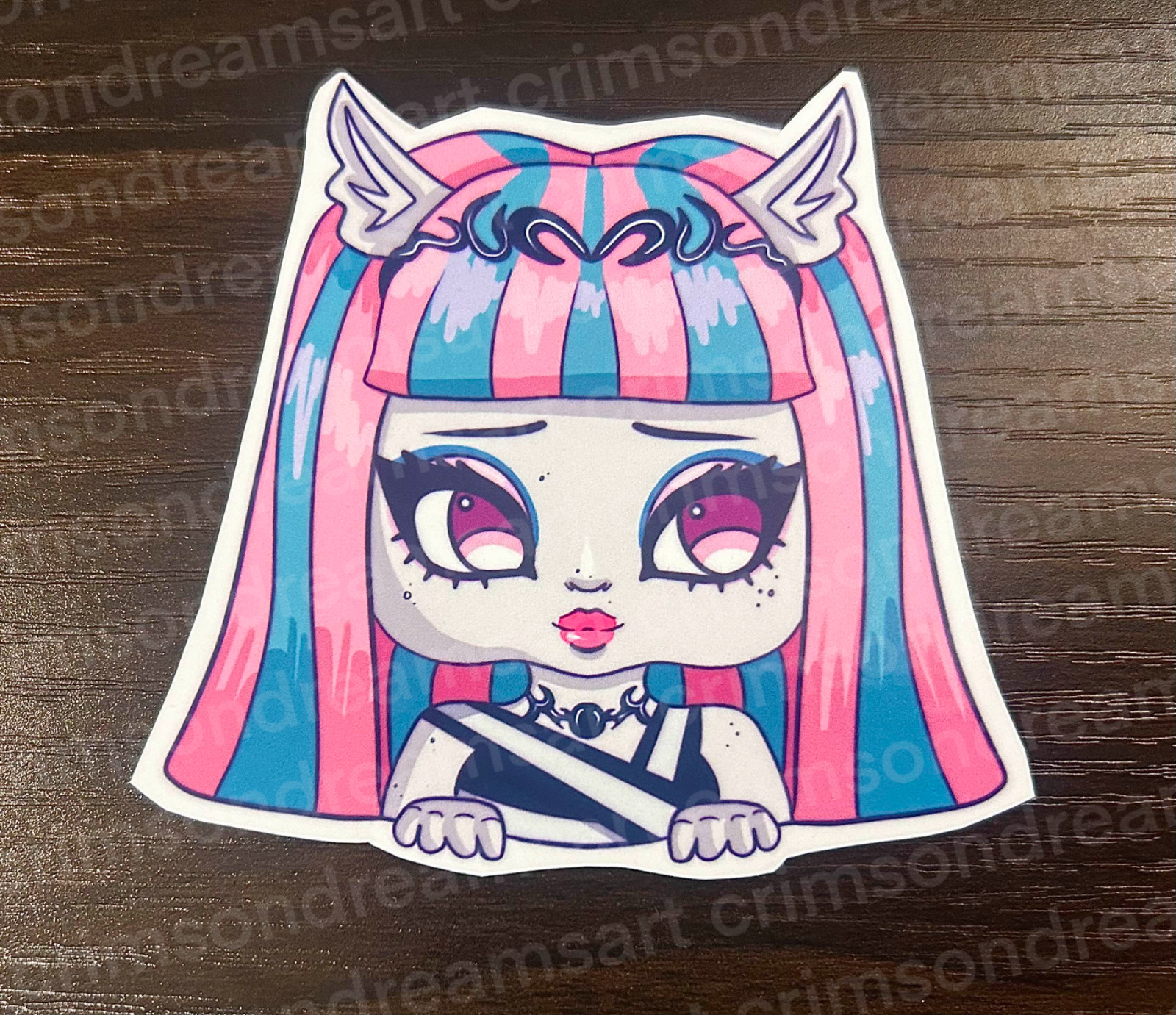 Rochelle Goyle Character Sticker Monster High – Homemade, hand cut and original