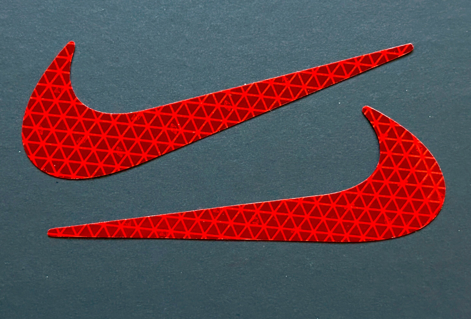 Nike Swoosh Logo Reflective Decals Swoosh Reflector Stickers Sneakerheads