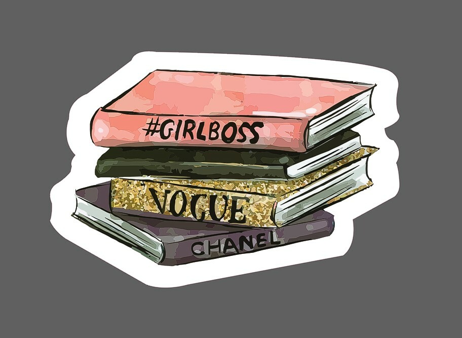 Books Sticker Girl Boss Smart Waterproof – Buy Any 4 For $1.75 Each Storewide!