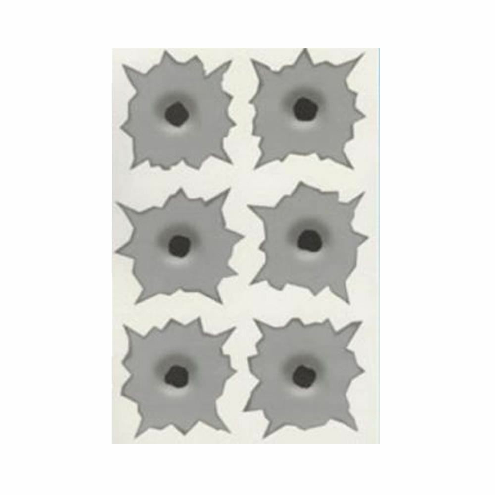 Fake Bullet Holes Prank .38 Caliber Stickers