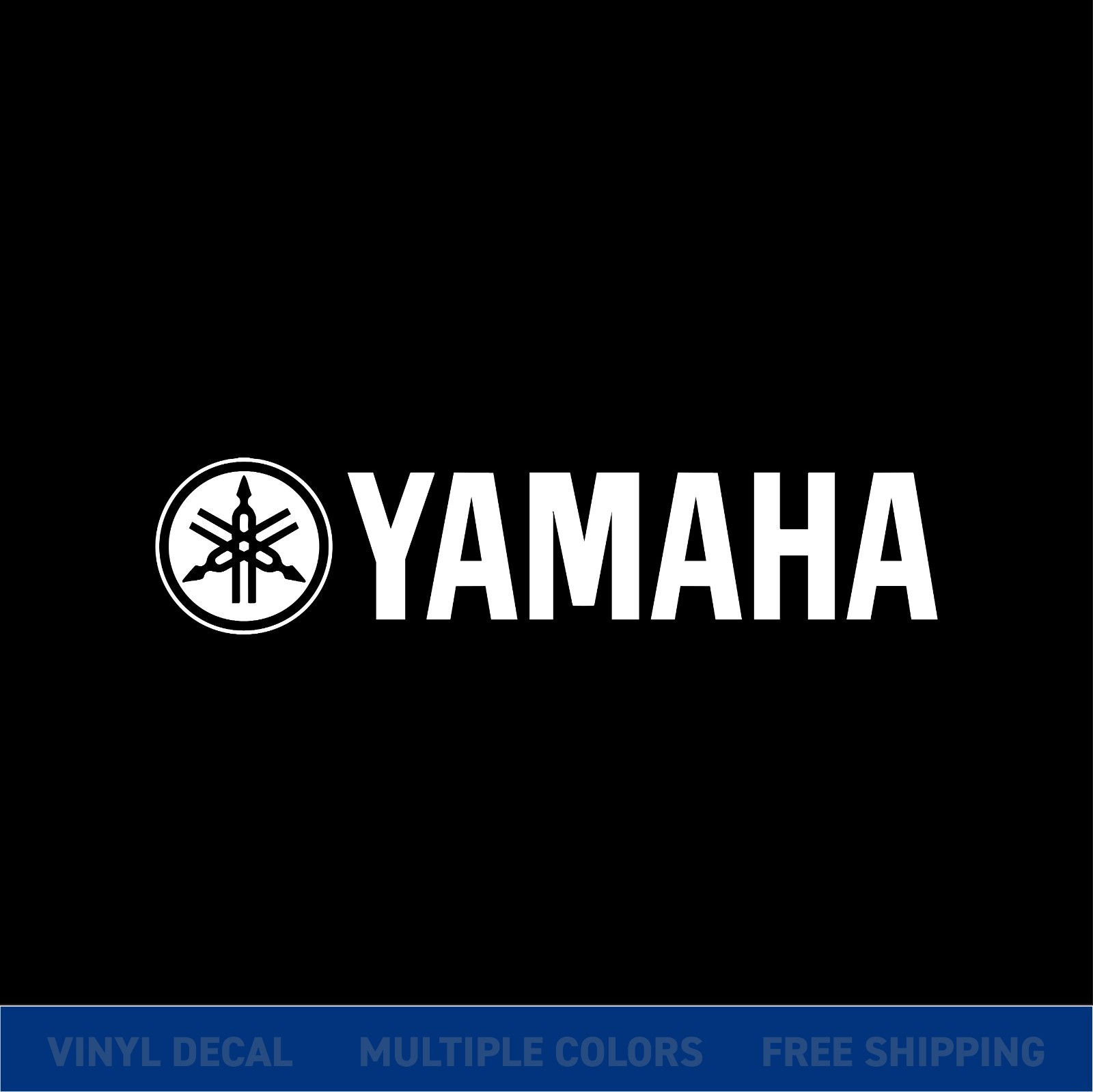 Yamaha Decal Premium Vinyl Sticker Car Truck Motorcycle Window