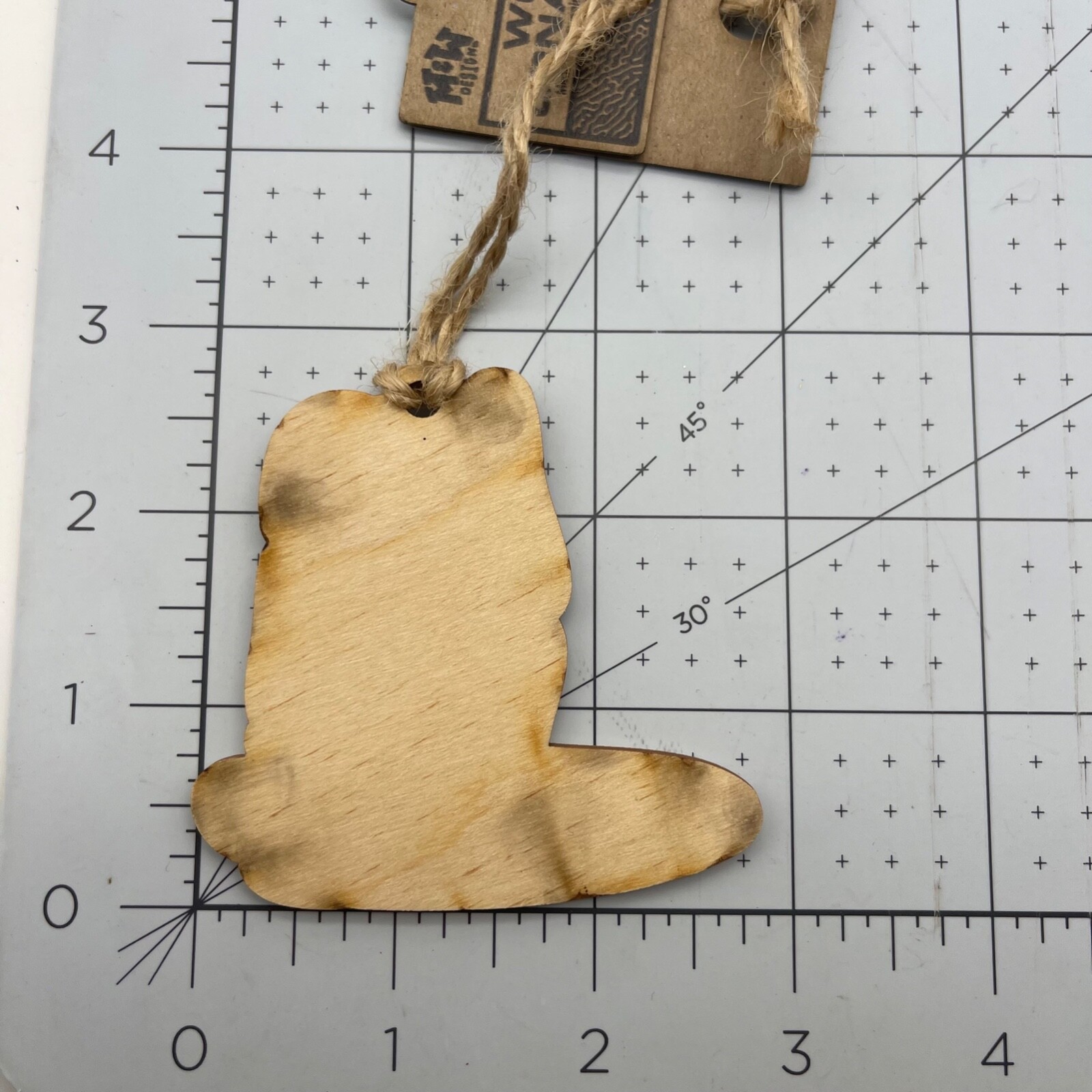 Metal and Wood Co Ornament Travel Cool Dude Skeleton Surf Life