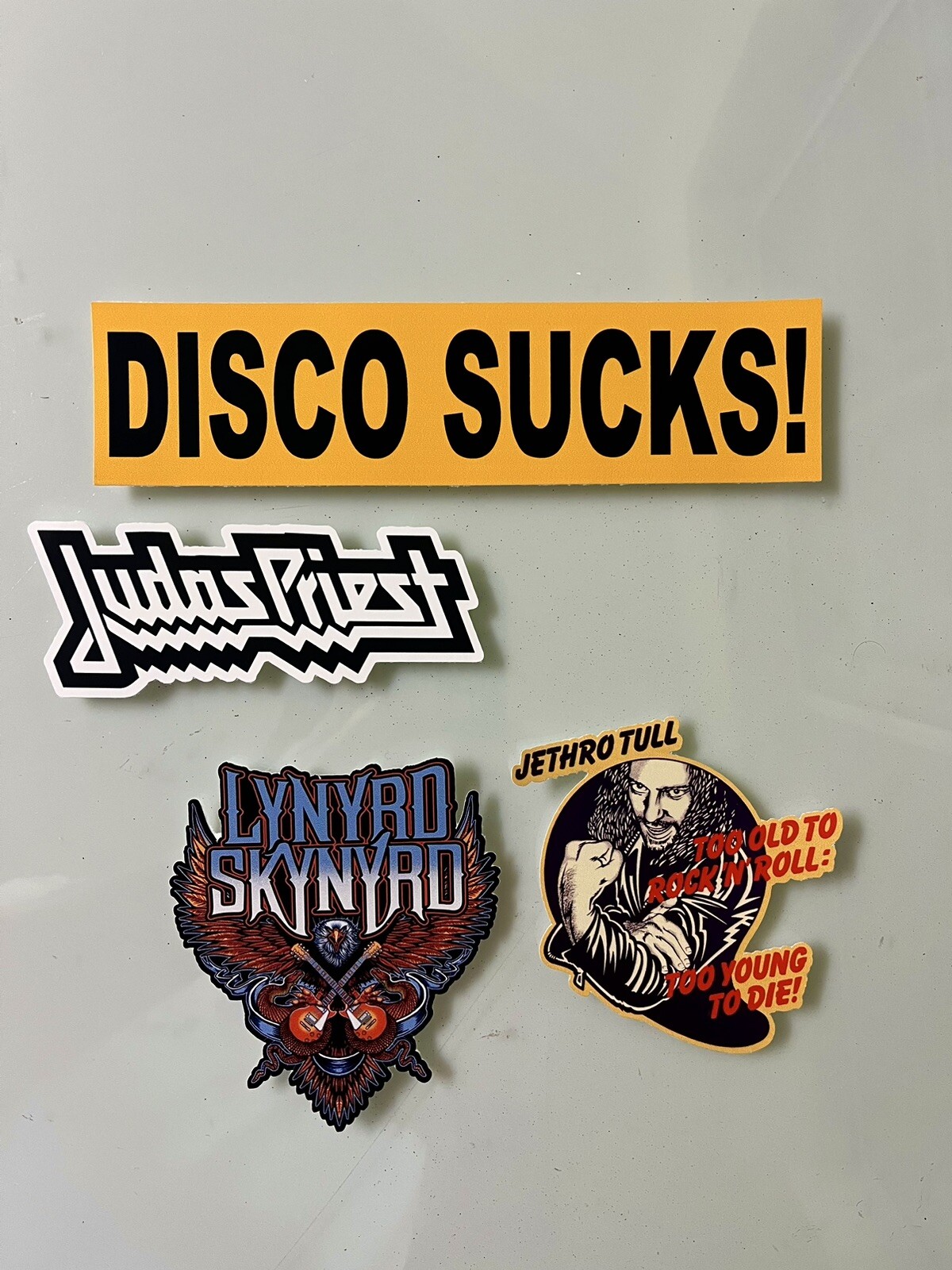 Classic Rock Sticker Pack – Led Zeppelin Queen Ac/dc Van Halen 70’s Classic Rock