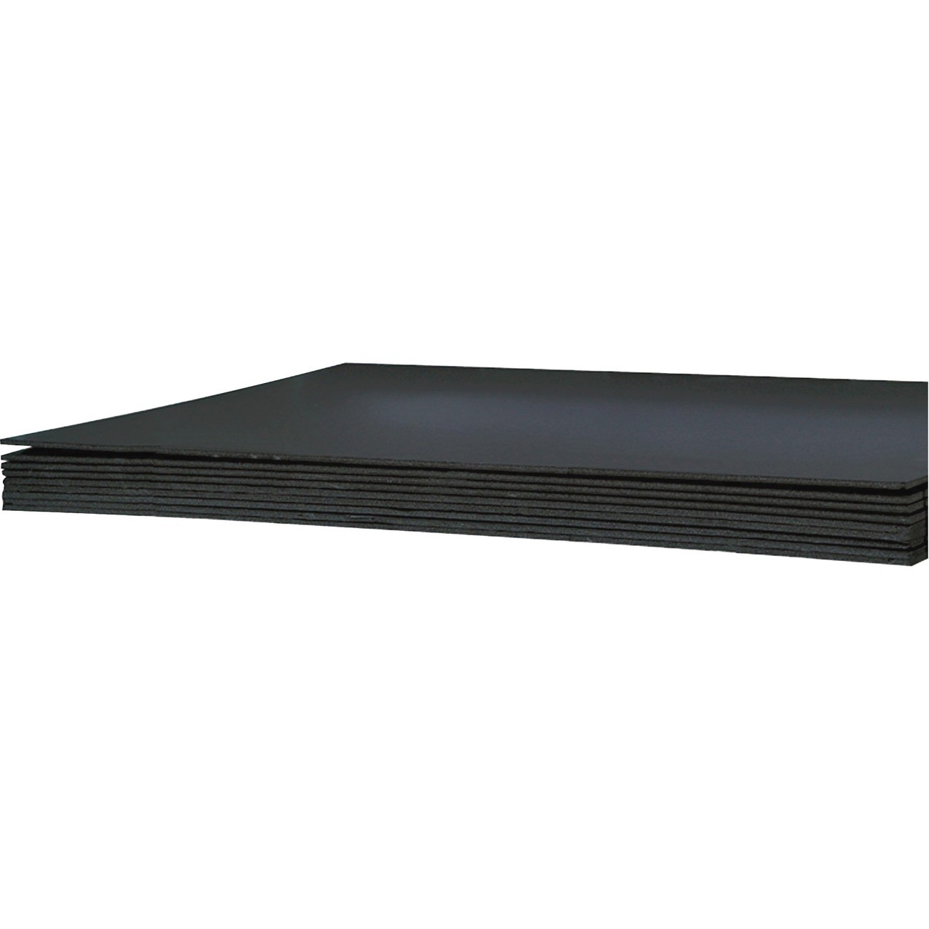 Pacon Fome-cor Foam Board – 22" X 28"187.40 Mil – Black (PAC5558)
