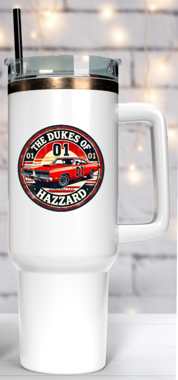 Dukes of Hazzard (Vintage) – 4" Handmade Vinyl Decal Sticker Truck Cooler Laptop