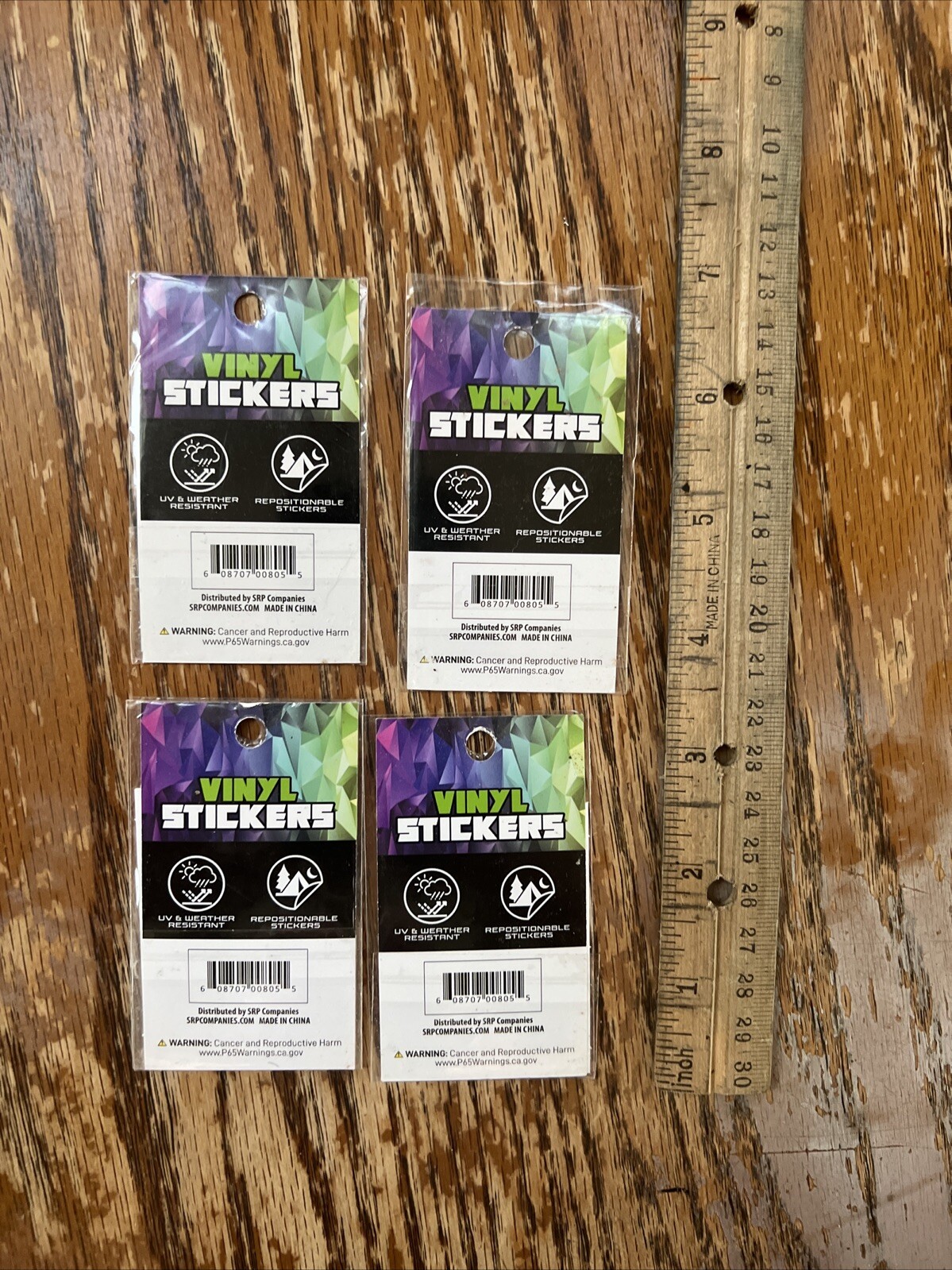 Vinyl Sticker Decal 2 Inch Lot Of 4 Brand New Enjoy The Little Things-Beauty In