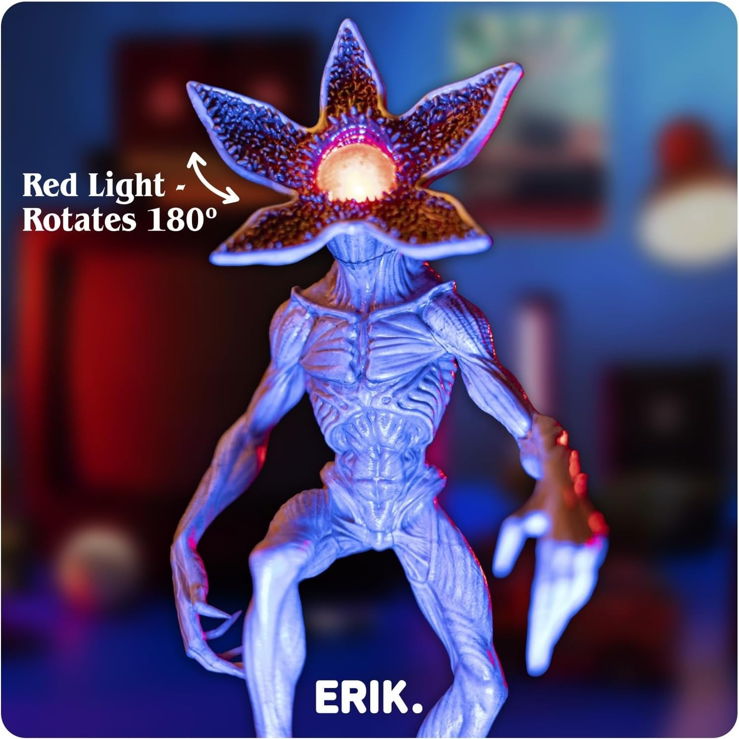 Stranger Things Collector's Light – Demogorgon Figure – USB & Battery Powered Ro