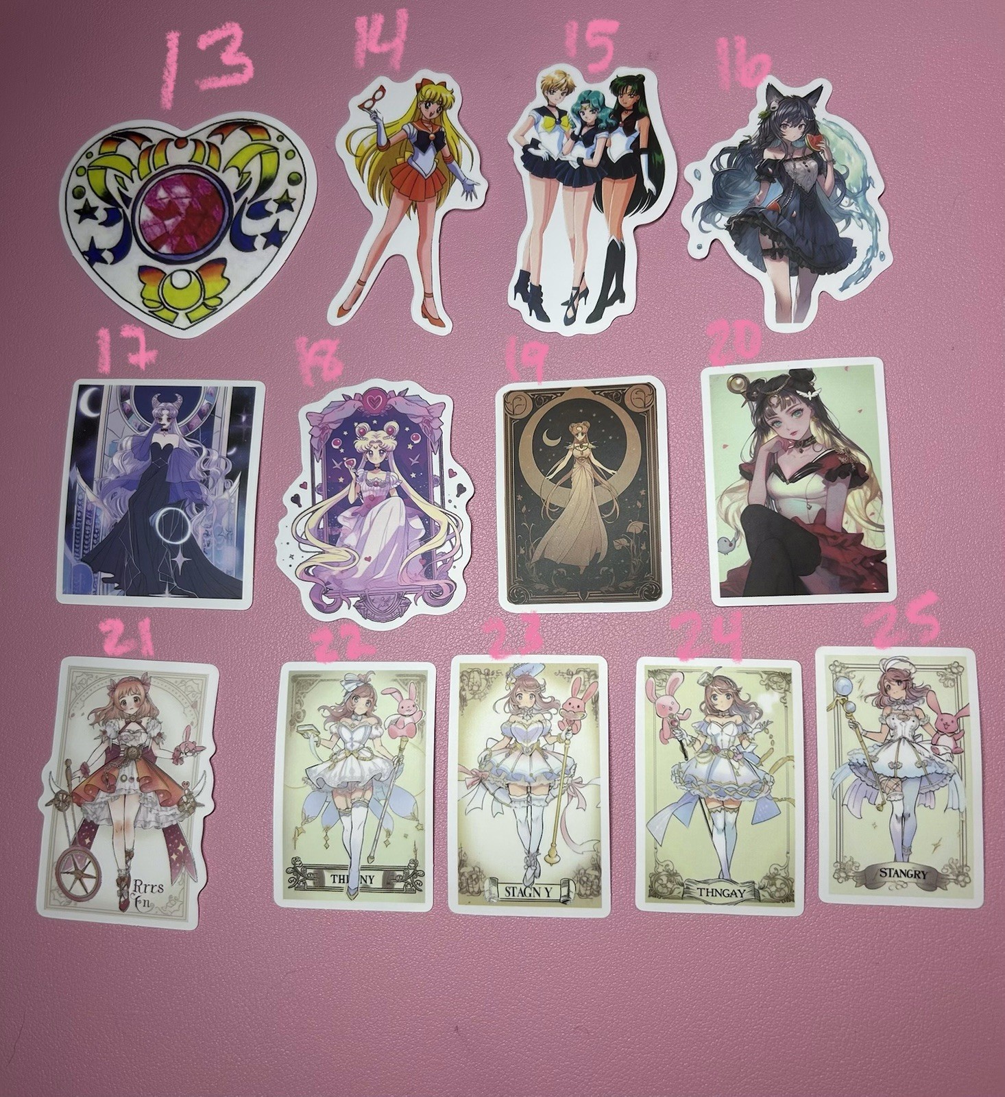 Sailor Moon And More Anime Stickers