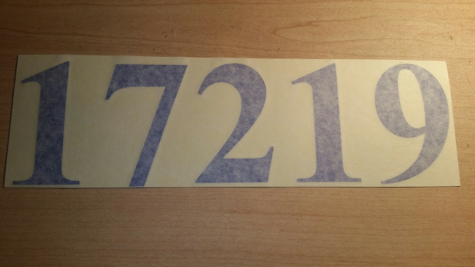Custom Street Address Mailbox Door Boat Numbers Die Cut Vinyl Decal sticker sign