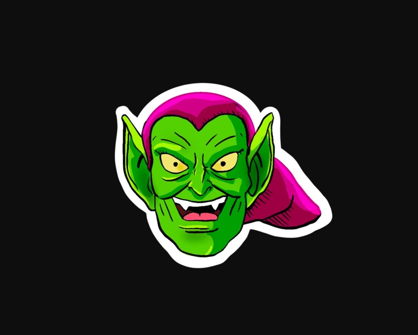 Spider-Man TAS Green Goblin Sticker