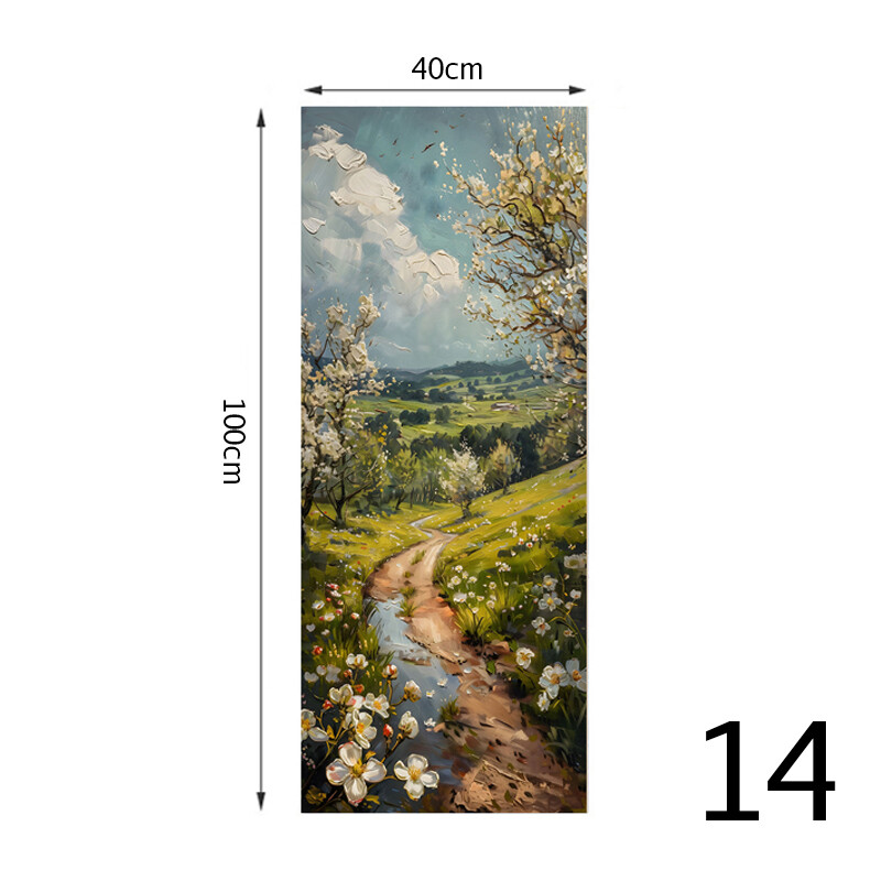 Door Sticker Wallpaper Murals Abstract Self-adhesive Waterproof Elevator Paper