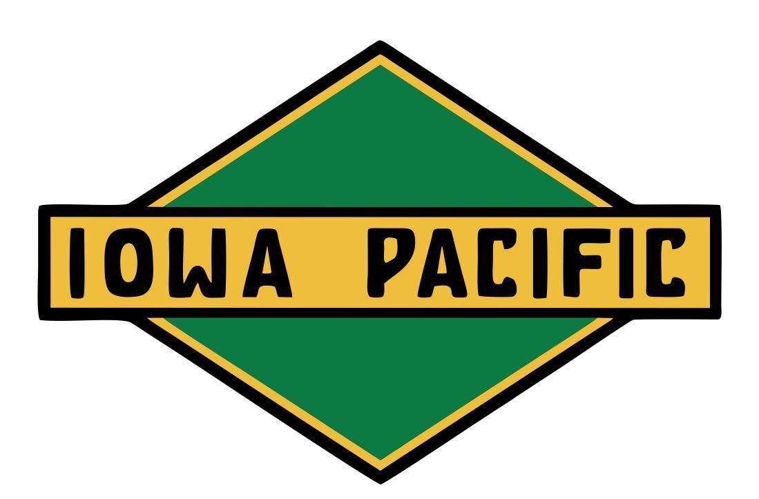 Iowa Pacific Railroad Railway Train Sticker R7271