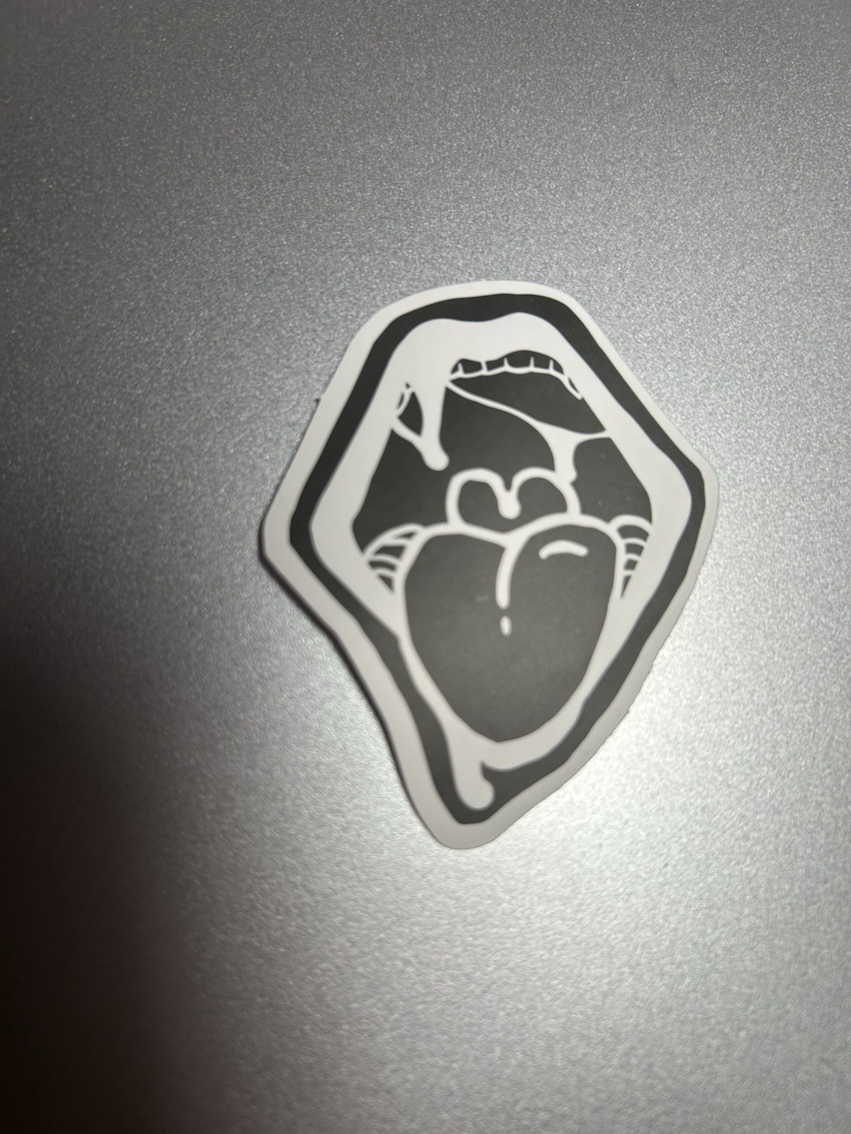 black and white waifu lewd stickers