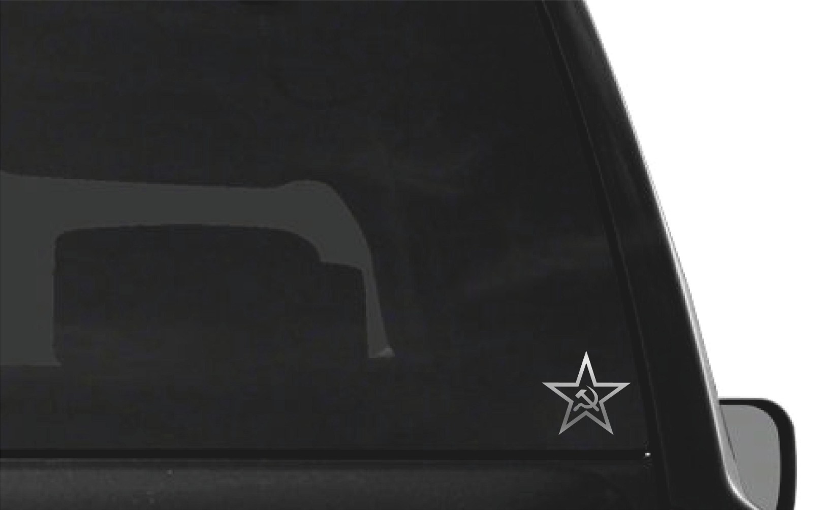 USSR Star Hammer and Sickle Vinyl Decal USSR Soviet Union symbol Sticker