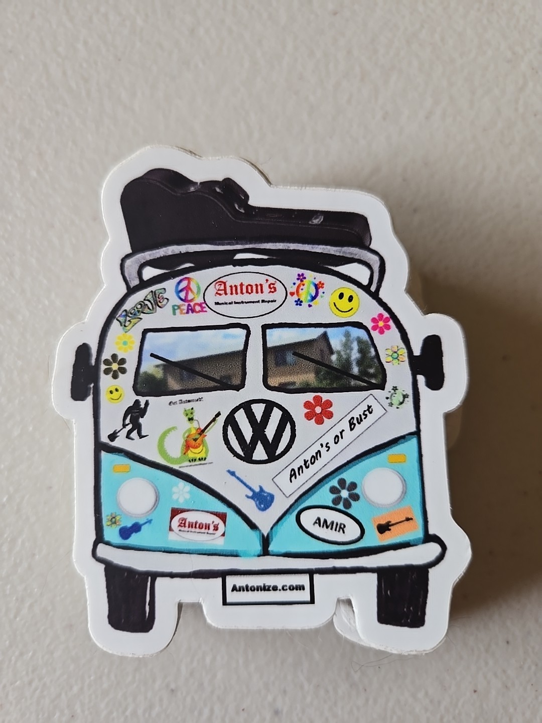 Guitar Case Stickers, Good For Laptops And Water Bottles Too.