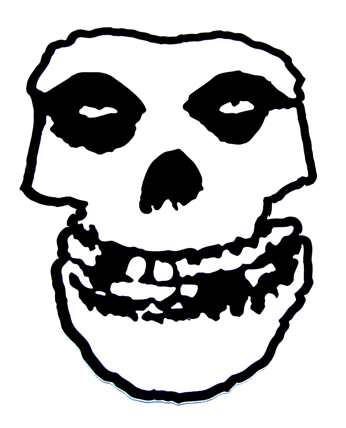 The MISFITS – Logo Die Cut Sticker Decal Official Heavy Metal Punk Ghost Danzig