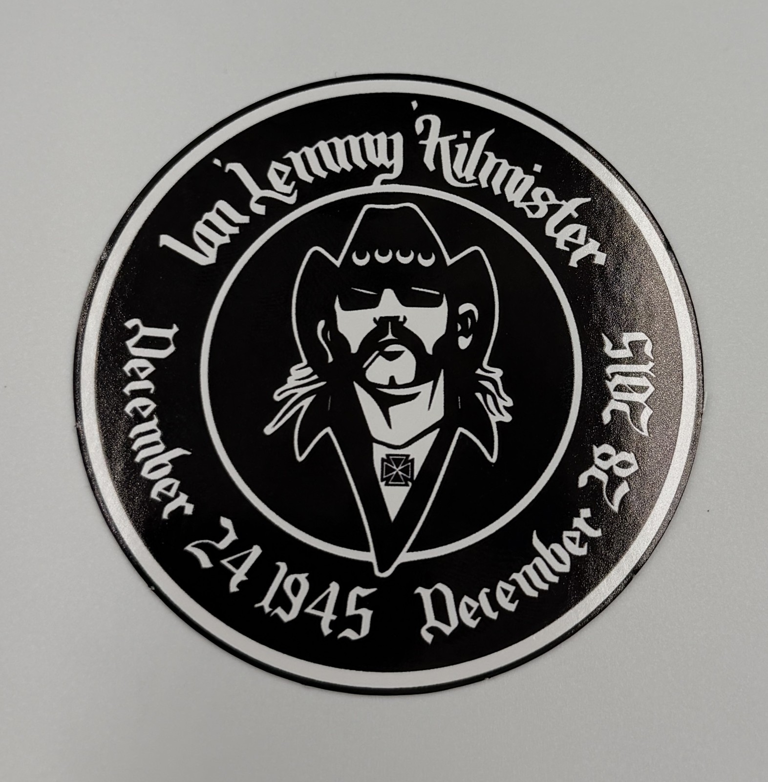 Lemmy Memorial Sticker Motorhead L003S
