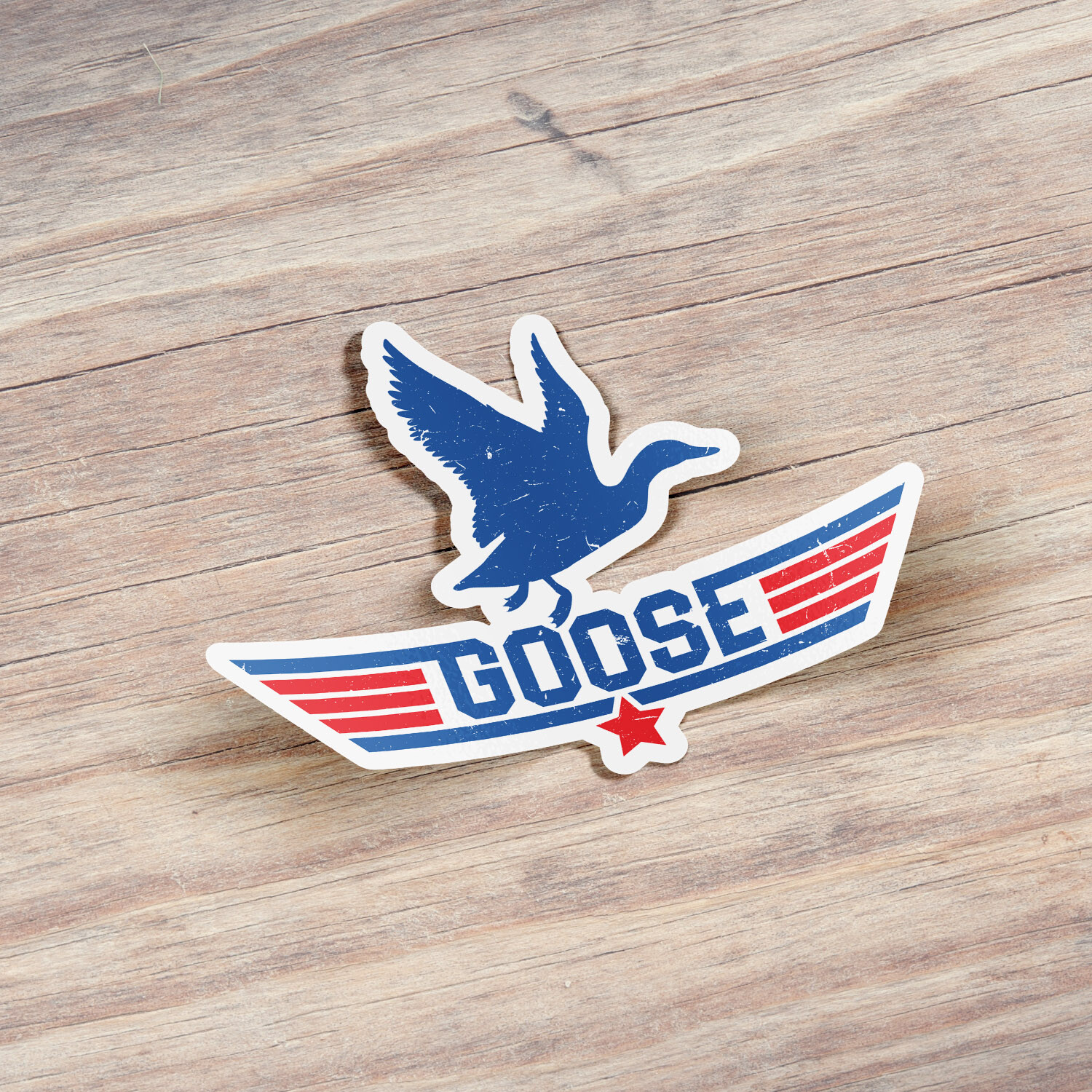 Top Goose Car Bumper Vinyl Sticker Decal