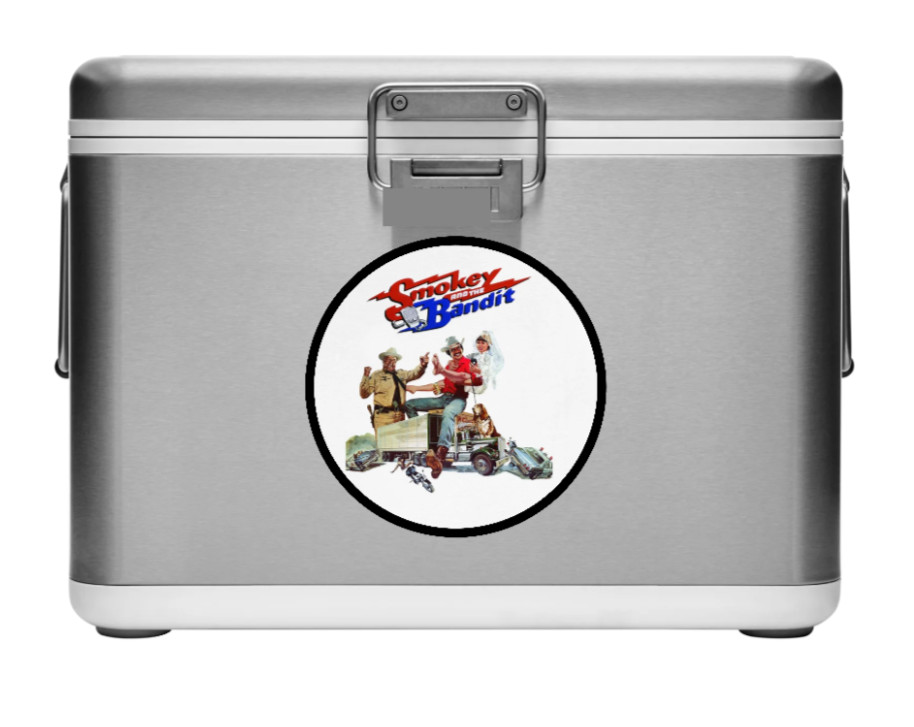 Smokey and The Bandit – 4" Vinyl Decal Car Window Cooler Bar Laptop Liquor 1977