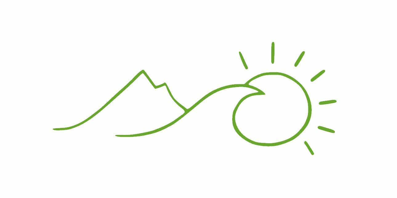 Climb, Surf & Sunshine Die Cut Window Sticker Decal – Multiple Colors