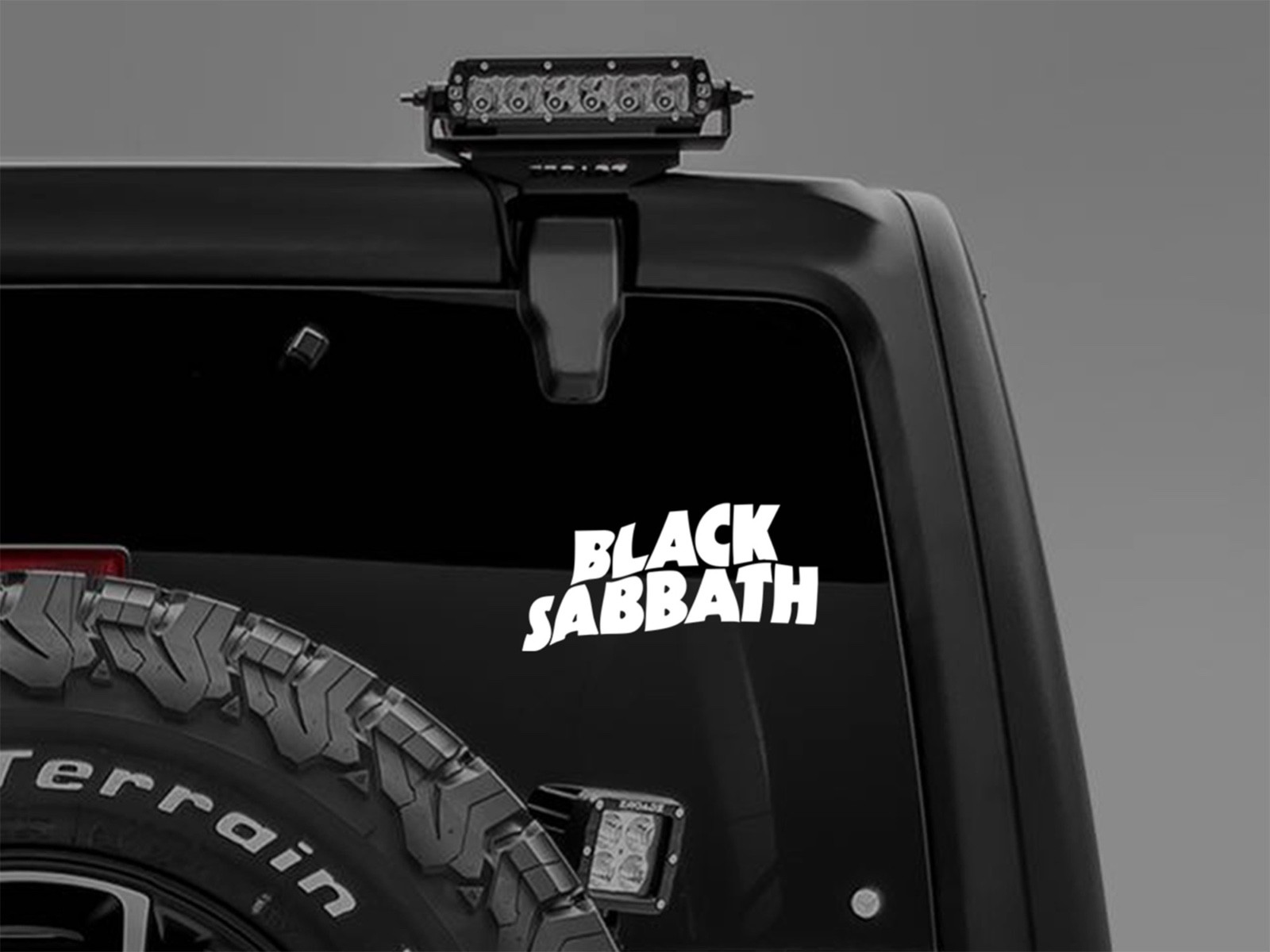 Black Sabbath Band Sticker Decal Car ATV Racing Bike