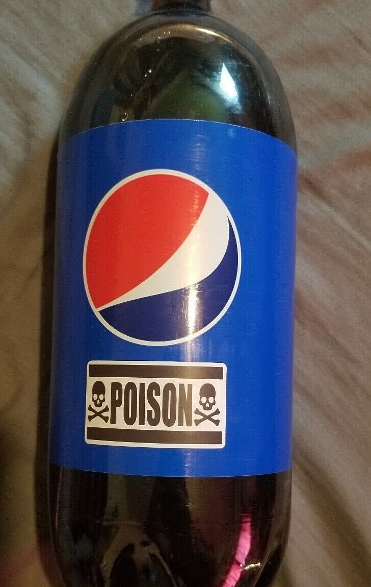 POISON WARNING STICKERS 25-1000 Pack Label decal gag joke sticker