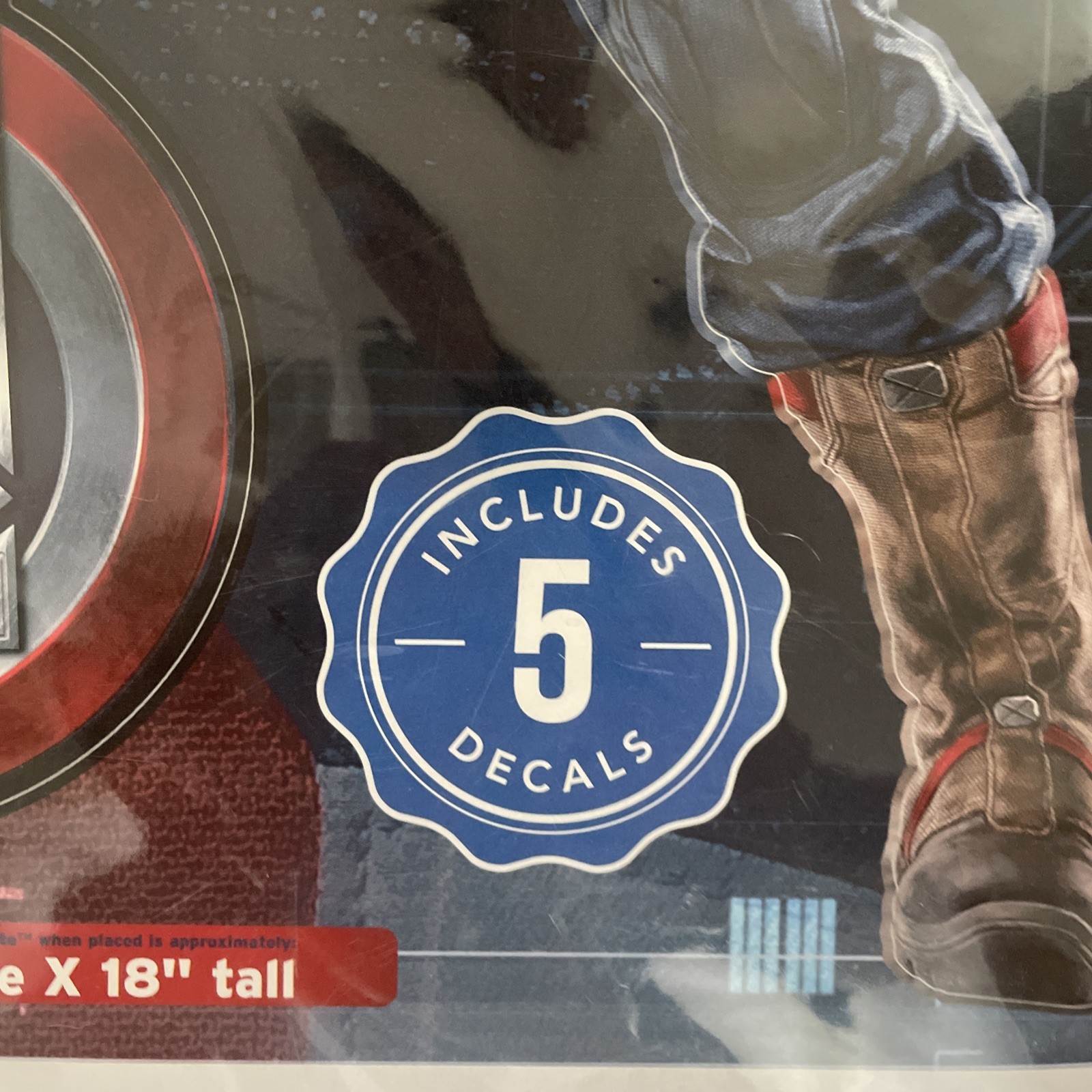 2014 Fathead Marvel Avengers Age of Ultron Captain America