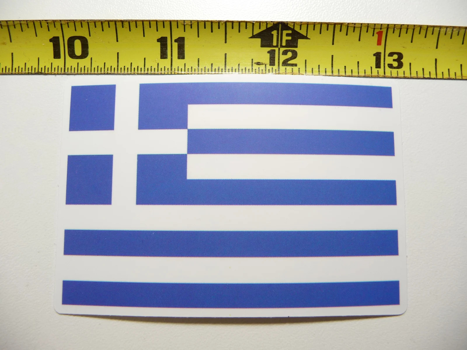 GREECE FLAG SMALL STICKER DECAL COUNTRY PRIDE NATION GOVERNMENT FUNNY