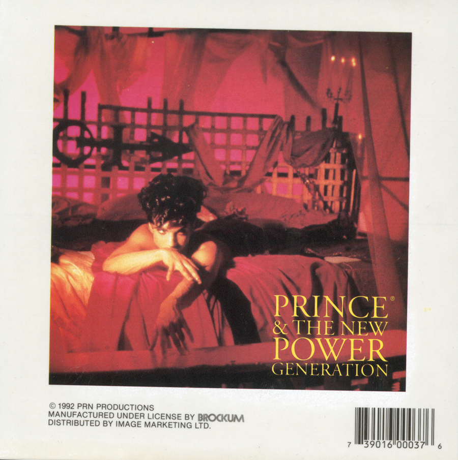 PRINCE – NEW POWER – STICKER/DECAL – BRAND NEW VINTAGE – MUSIC BAND 041