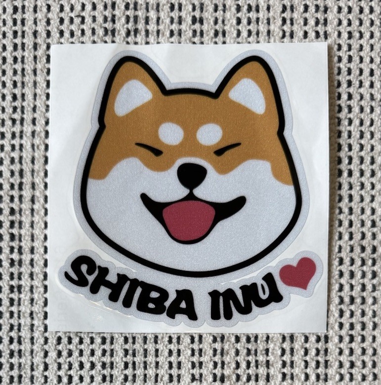 NEW 1Pcs Shiba Inu Cute Pet Dog Animal Decal Sticker Decor Car Laptop Window