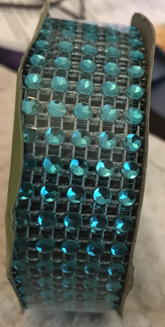 Diamond Wrap 1 In X 6 Ft. 6 Feet Blue